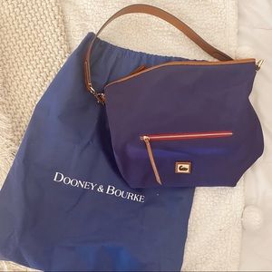 Dooney & Bourke Purple Way Farer Tote